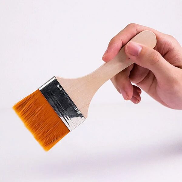 Nylon Pine Painting Brush Set – Dusting & Wall Paint Brushes (6 Pc Set)