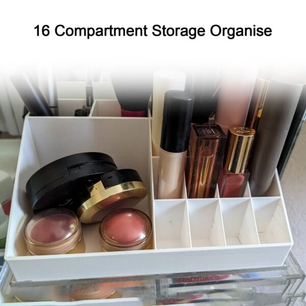 Makeup Organiser Cosmetic Makeup Lipstick Storage Box (1 Pc)