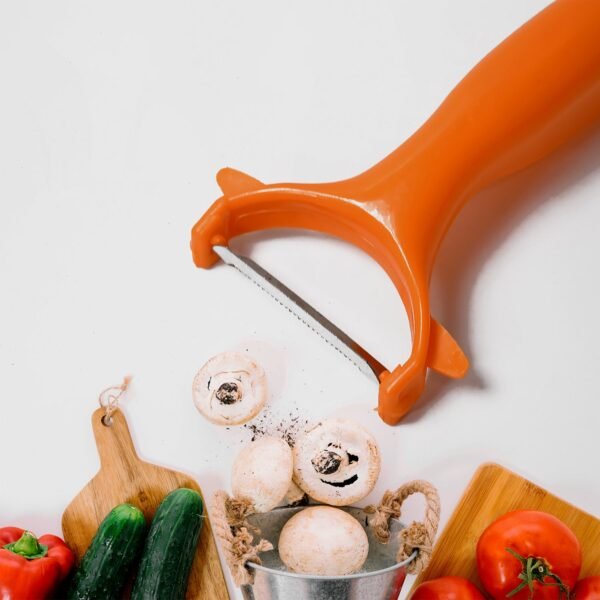 02_cd0cef2b-40b7-4592-9a74-73c754b28e65.jpg 2 in 1 Kitchen Combo Lighter with Vegetable Cutter Peeler For Kitchen (2 Pc Set)