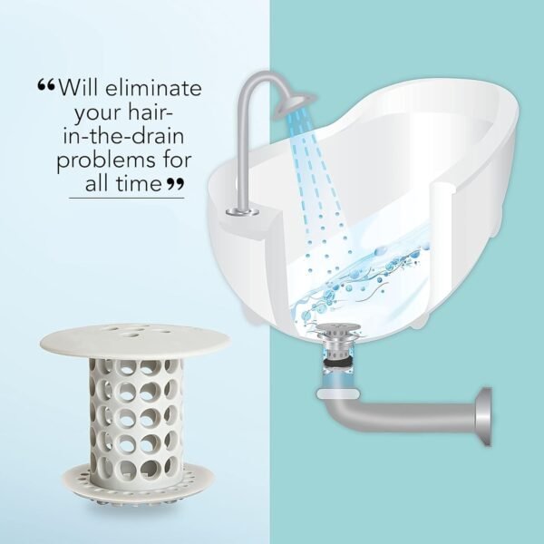 02_ce4c37dd-9cb4-4333-abc9-b7cffdb22015.jpg Universal Tub Drain Hair Catcher Strainer (1 Pc)