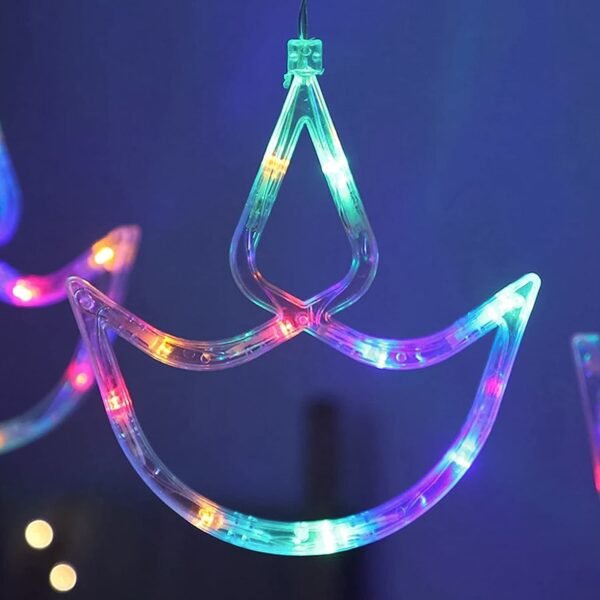 02_ce5d29b5-8299-4faf-998c-449c89b111b7.jpg Multicolor 12 Diya Curtain String Lights (Multi Color)