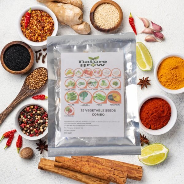 02_ce6280c5-953b-400a-b4f6-5ee02206b72b.jpg 15 Varieties of Vegetable Seeds Combo (1 Pkt. / 15 Varieties)