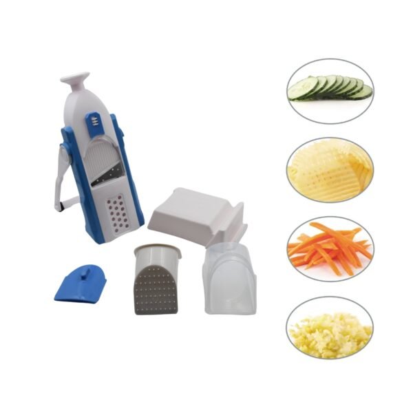 Multi-Function 5-in-1 Food Vegetable Potato Chopper, Garlic Grinder