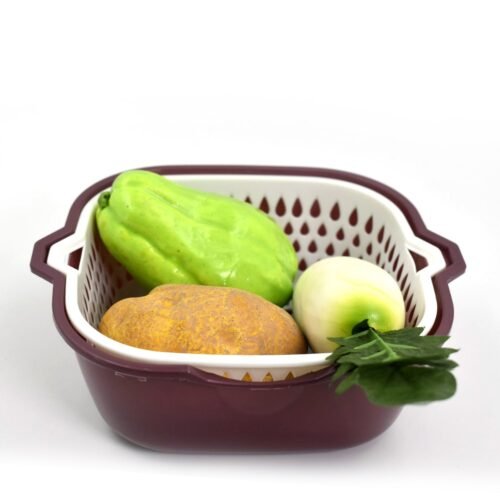02_cf7122fa-ef9c-40c0-9336-550d642e4008.jpg 2 In 1 Basket Strainer To Rinse Various Types Of Items Like Fruits, Vegetables Etc