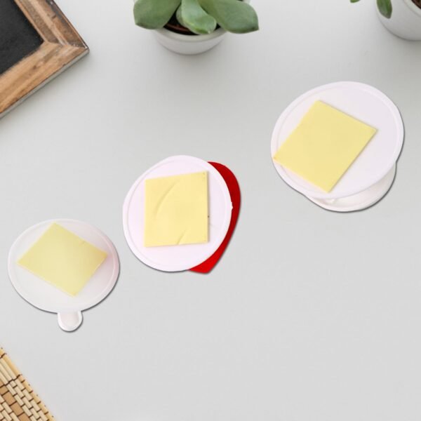 Adhesive Wall Hook Set  For KItchen, Bathroom & Home (3pc)