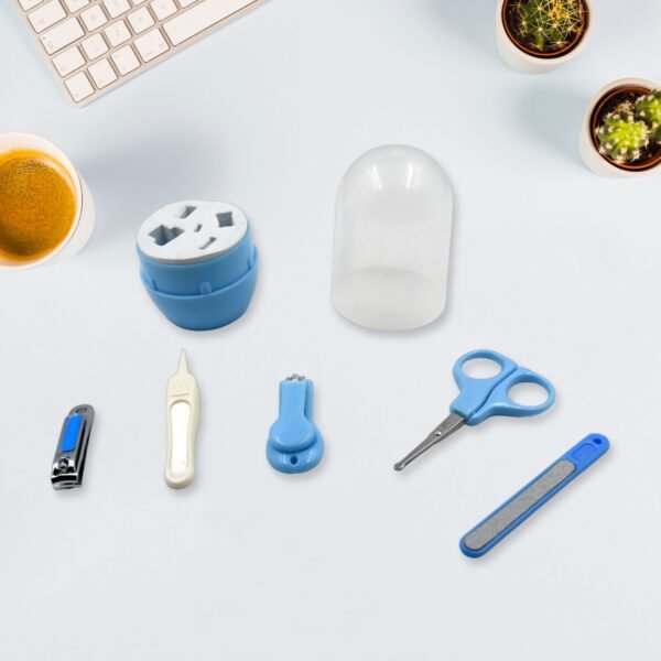 02_cfe6aa60-69ac-438b-b5c1-a9cfef55c733.jpg Baby Care Baby Nail Clipper, Scissor, Tweezer and Nail Cleaning Sets (5 Pc Set)