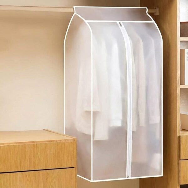 02_clothes-cover.jpg Extra-Long Hanging Garment Storage Cover (110 × 50 cm, 1 Pc)