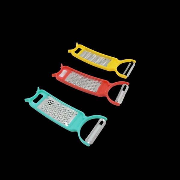3-in-1 Peeler, Grater & Cutter Set for Kitchen (12 Pc Set)