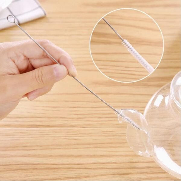 02_d1c10e3e-4512-4207-a4b6-a1cefeb161ea.jpg Stainless Steel Straw Cleaning Brush Drinking Pipe (20 Cm / 1 Pc)