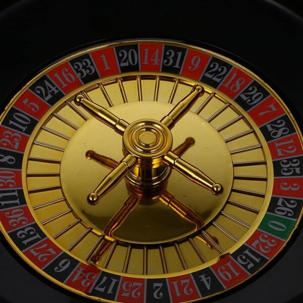 Casino Style Roulette Drinking Game Set
