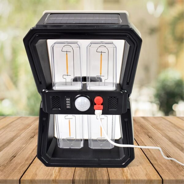 02_d4eb1903-5425-4f97-a90e-bc11b308cfaa.jpg Solar Wall Lantern Light with 3 Modes & Motion Sensor (1 Pc)