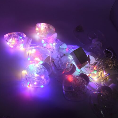 02_d6055beb-5c27-4987-b75e-72ac81aaa3ff.jpg 8 Feet 12 Wish Heart Ball String LED Lights With Color Box for Home Decoration, Diwali & Wedding LED Christmas Light Indoor and Outdoor Light ,Festival Decoration (Wishing Ball Multicolor)