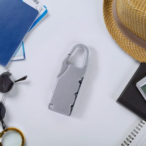 Motorcycle Bike Helmet Lock Portable 3 Digit Security Lock