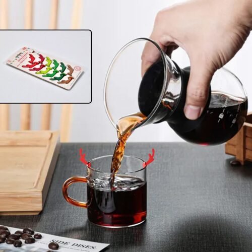 02_d876e8fd-64b8-4545-b249-ce2206c74f0d.jpg Silicone Deer Drink Marker, Safe Wine Glass Identification Tag 16PCS