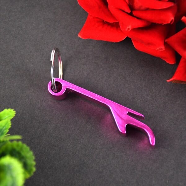 Metal Bottle Opener Keychain (1 Pc)