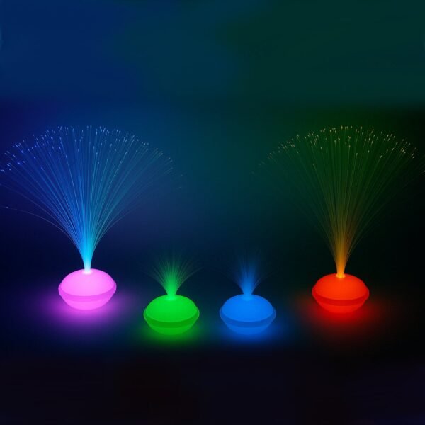 Fiber Optic LED Night Lamps Set (12 Pc)