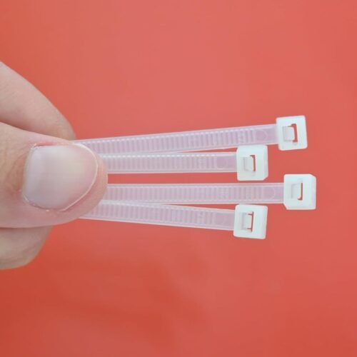 10Inch Nylon Self Locking Cable Ties, Heavy Duty Zip Wire Tie. Pack 100 - Black