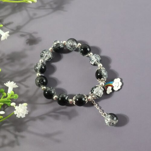 02_db5f2d1e-d874-47b0-ab4a-c7eb85b36662.jpg Elegant Black & Crystal Beaded Charm Bracelet