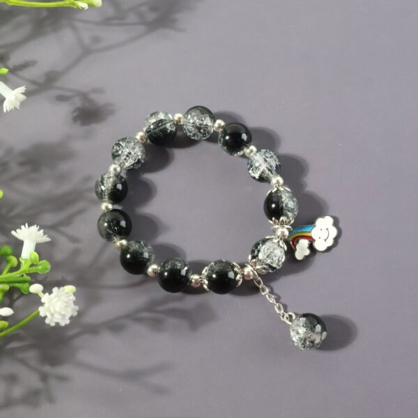 02_db5f2d1e-d874-47b0-ab4a-c7eb85b36662.jpg Elegant Black & Crystal Beaded Charm Bracelet