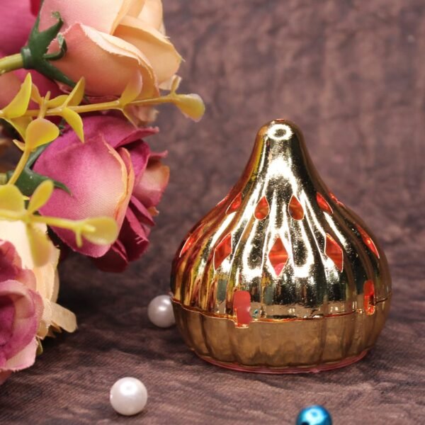 02_dba245ee-b0f9-4187-824d-71834b3338b9.jpg Multicolor Modak Shaped Color Changing LED Light (1 Pc)