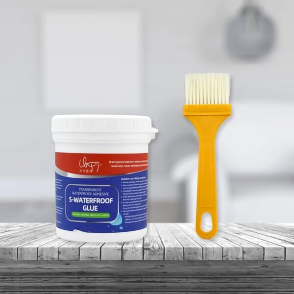 Transparent Waterproof Glue 250g with Brush