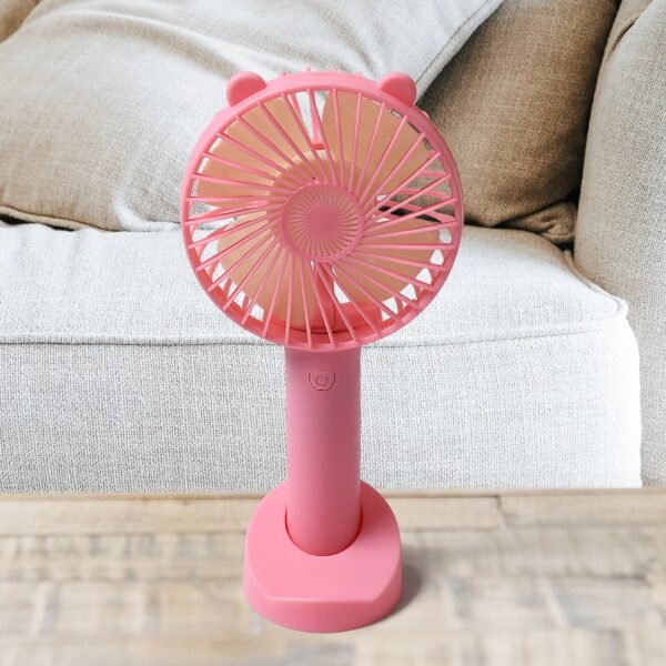 Portable Classic Hand Fan 3-Speed Table Fan for Office School Home Use