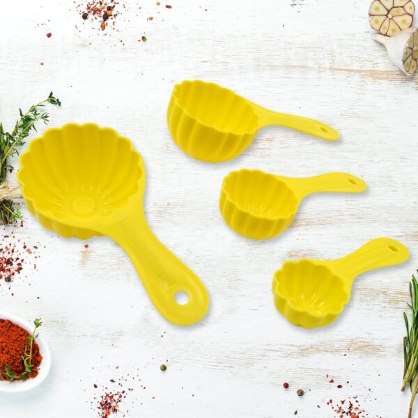 Plastic Kitchen Tool Mould / Ladoo Mould Spoon Ladoo Making Spoon (4 Pcs Set)