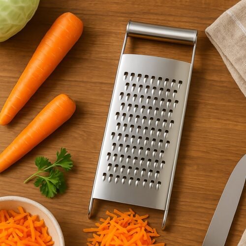 Ritu Premium Stainless Steel Handheld Grater & Slicer (1 Pc)