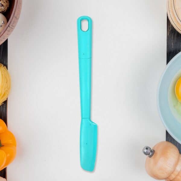 Silicon Non-Stick Heat Resistant Kitchen Spatula & Butter Knife Flexible Rubber Scrapers