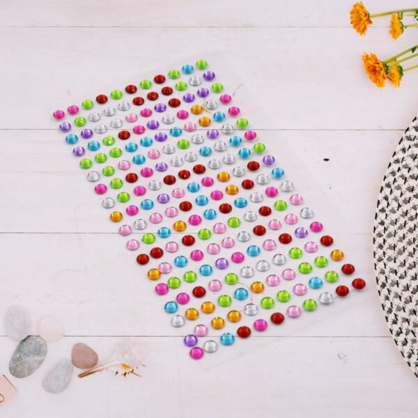 Self Adhesive Multi Size Shaped Shining Stones Crystals Stickers