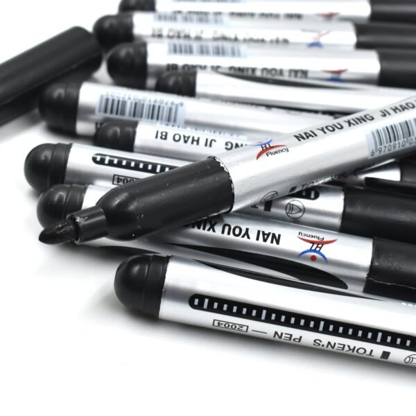10 Pc Permanent Black Marker