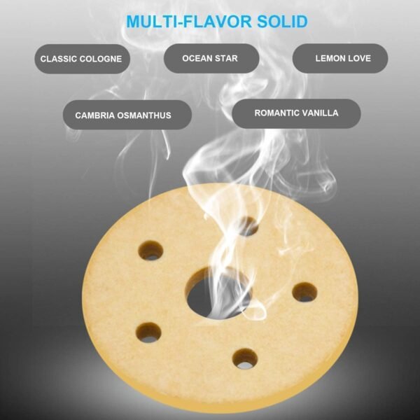 Solar Car Aroma Diffuser 360° Rotating Design, Air Freshener for Car, Home, Office