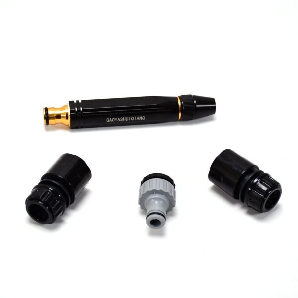 High Pressure Water Gun Nozzle – Car Wash & Garden Spray Gun (Alloy)