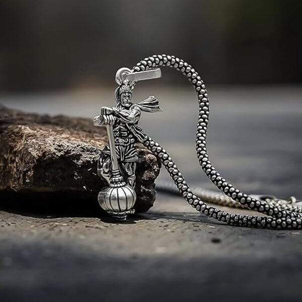 02_e822a938-cc60-4f73-8c07-7fc73d094c4b.jpg Hanuman Ji Pendant with Gada Religious Jewellery for Men and Women (1 Pc)