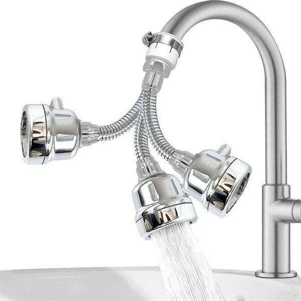 Water Faucet Sprayer Tap Extender for Kitchen Sink (1 Set)