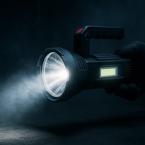 02_ee7fbe42-04cc-4ba5-a8f7-f4fce5ca9d83.jpg Heavy-Duty Rechargeable USB LED Hand Torch with COB Side Light (1 Pc)