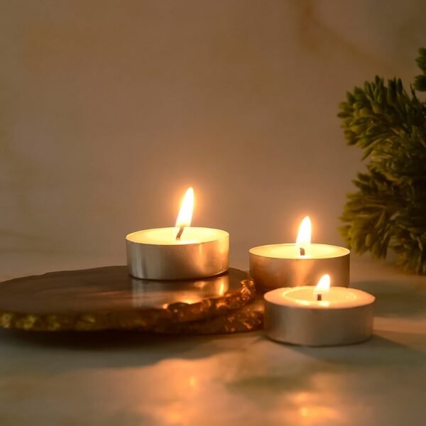 Tealight Candles Set, Smokeless Candles, Diwali (10 Pcs set)