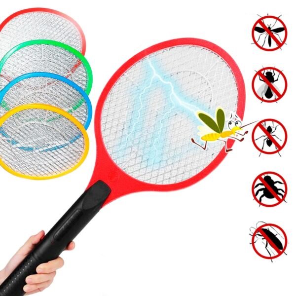Rechargeable Electric Mosquito Killer Racket with Cable