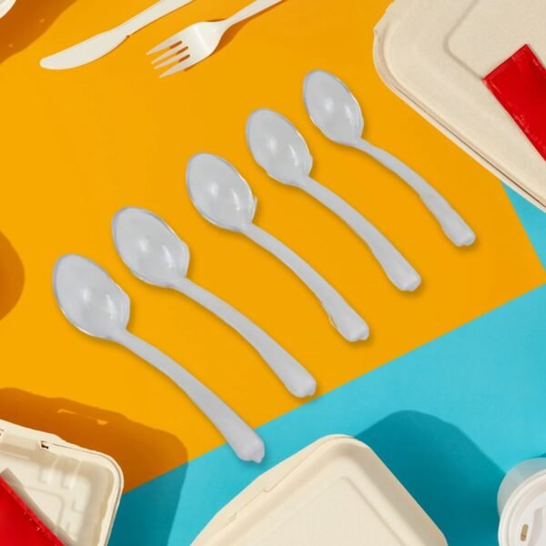 02_f3e01cea-67dc-411e-a0a1-8524ed4a1d5c.jpg Rotating Spice Jars Vertical Rotatable Seasoning Box 4 Section / Tier With 4 Spoon (1 Set)