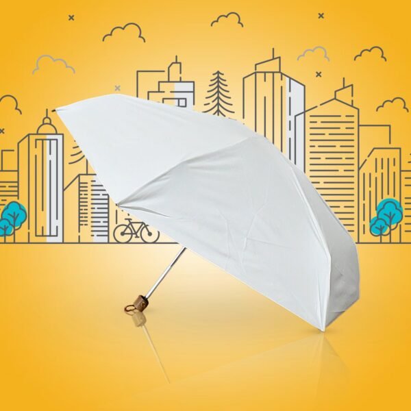 02_f3edccc2-eeaf-42b3-8a51-204e8b75ffd8.jpg 3-Fold Sun & Rain Protective Solid Foldable Umbrella, (1 Pc)