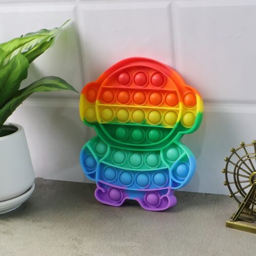 Premium Astronaut Silicone Pop It Fidget Toy (1 Pc)