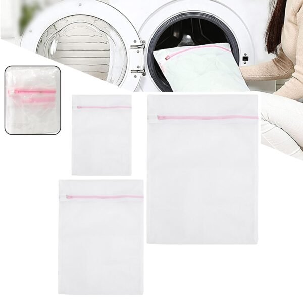 02_f856f49d-e3b3-46f9-be6c-39e345b089d1.jpg Reusable and Durable Zip Mesh Laundry Bag 3 Different Size (3 Pcs Set)