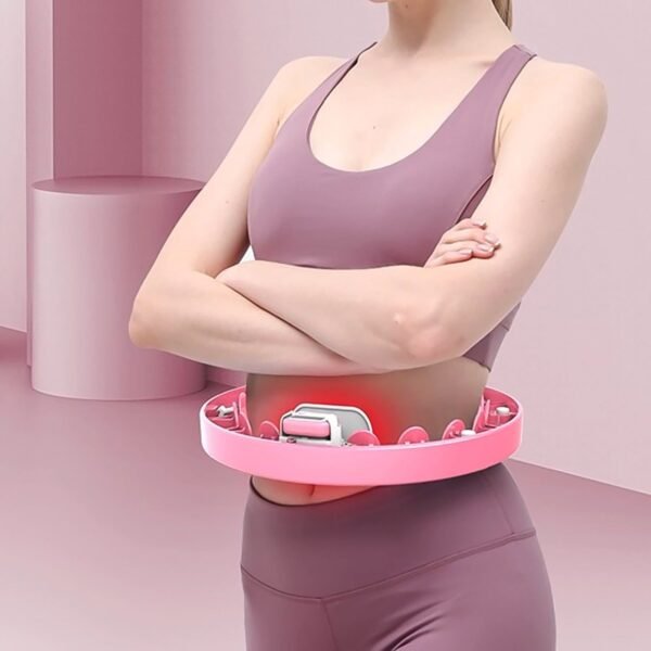 Smart Fitness Hula Hoop with Counter & Spinning Ball (1 Pc / Mix Design / Loose)