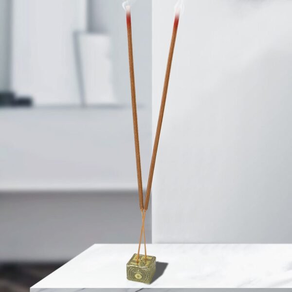 02_fbd36f6b-3204-4d8b-a3d1-8a6980c5b93a.jpg Premium Incense Sticks / Agarbatti for Everyday Use for Home, Office, Meditation and Pooja for Puja, & Other Festive Occassions, Agarbatti (10 Pcs Sticks / 40 Cm / Stand not included / Mix Flavor)