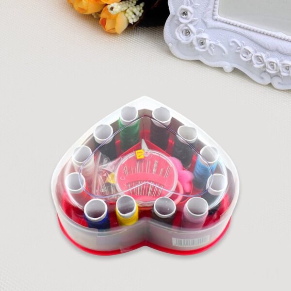 02_fd3c292d-534f-4725-8208-348d83b0a35d.jpg Heart-Shaped Sewing Box Multi-Functional Convenient Sewing Tools