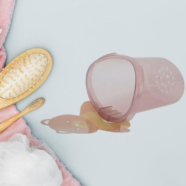 Multipurpose Teddy Bear Wall Toothbrush Holder – Waterproof & Self-Adhesive