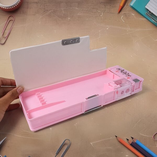 02_fe269d09-e780-4759-b6eb-86cebb43dc1e.jpg Magnetic Pencil Case / Compass Box With Sharpener (1 Pc)