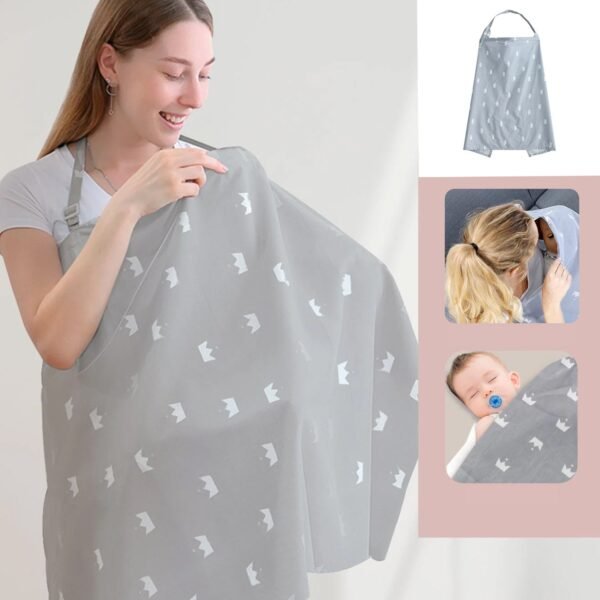 02_feeding-cover.jpg Multi-Functional Baby Nursing Cover (1 Pc)