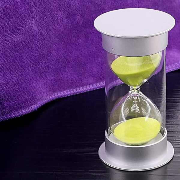 02_ff448a93-9a15-411b-bf45-4bfc7c792fb5.jpg 45-Minute Green Sand Timer – Hourglass Time Management Tool (Color: Green)