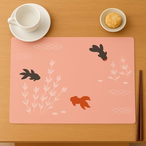 02_food-mat.jpg Decorative Dining Table Placemats with Elegant Design (4 Pc / 45x35 Cm)